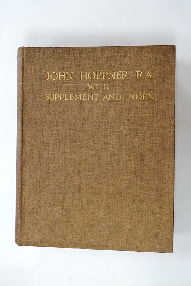 McKay, William and Robert’s, W - John Hoppner, folio, cloth , with 69 plates, John Lane, The Bodley Head, London, 1914 and Armstrong, Sir Walter - Sir Joshua Reynolds, folio, cloth, with 78 photogravures and 6 lithograph